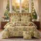 4 Pcs Quilted Comforter Set – 033
