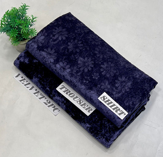 2pc Korean velvet 12