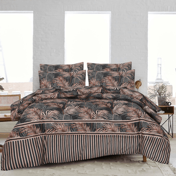 4 Pcs Quilted Comforter Set – 019