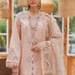 CRIMSON | DREAMY PEACH | UNSTITCHED LAWN 3PC