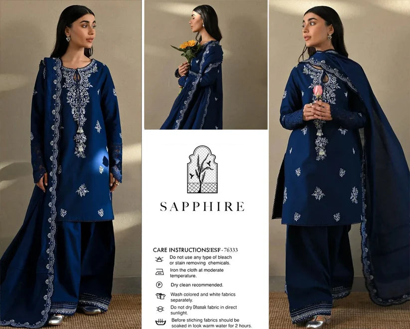 BRAND: SAPPHIRE LAWN COLLECTION 2025* *Lawn STUFF