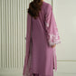 CROSS STITCH LUXURY WINTER UNSTITCHED EMBROIDERED 3PC WITH Lawn 90/70 EMBROIDERED SHAWL