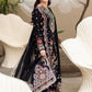 QALAMKAR UNSTITCHED lawn 90/70 EMBROIDERED 3PC WITH EMBROIDERED SHAWL